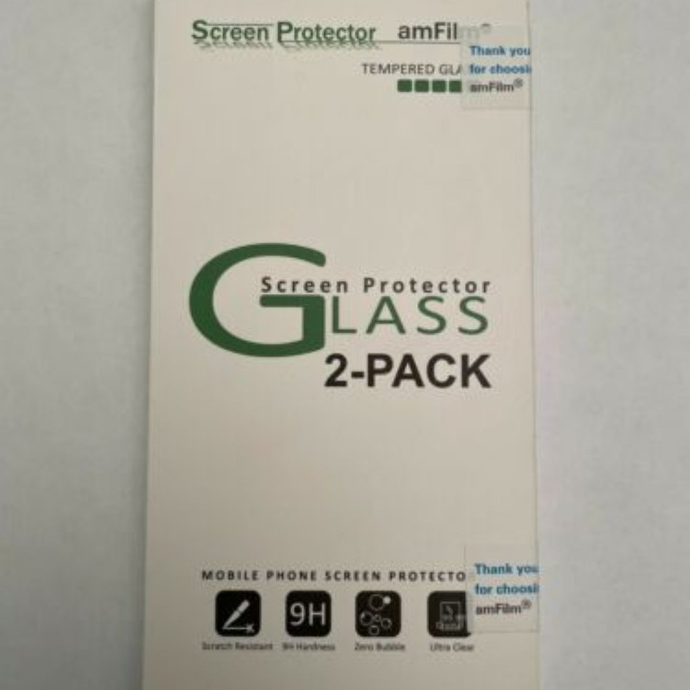 amFilm Glass Screen Protector for iPhone 8 Plus, 7 Plus, 6S Plus, 6 Plus